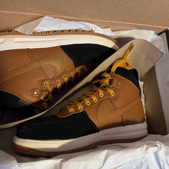•NEW• Nike Lunar Force 1 Men's Winterized Duckboots • 8M / 9.5W - Picture 4 of 13